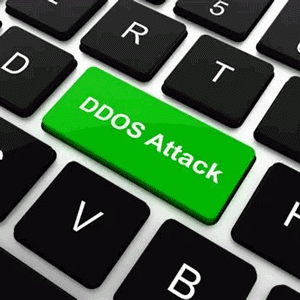 DDOS Attack keyboard button