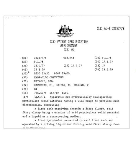 ip australia assignment of patent