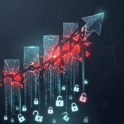 data breach growth chart