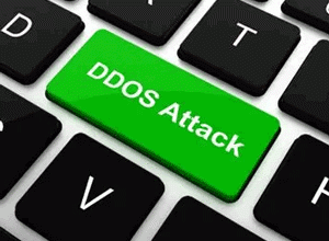 DDOS Attack keyboard button
